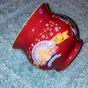 Christkindlmarket Chicago 2017 Red Ceramic Mug